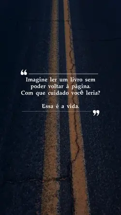 Essa é a vida💭