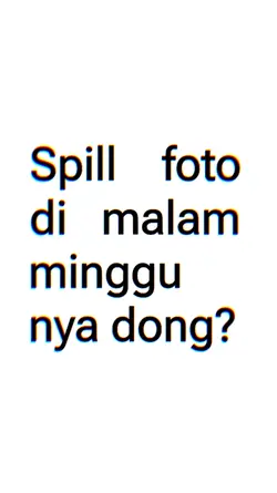 spill foto di malam