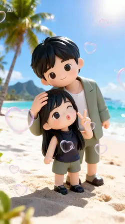 Cute 3D Couple AI