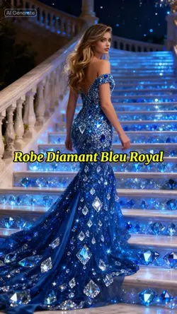 Robe Diamant Bleu