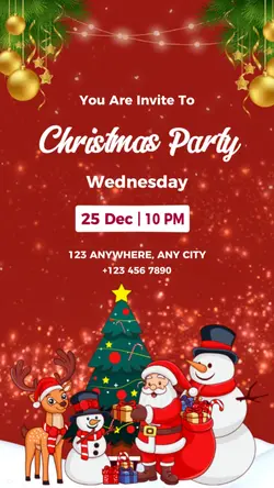 Invitation Christmas