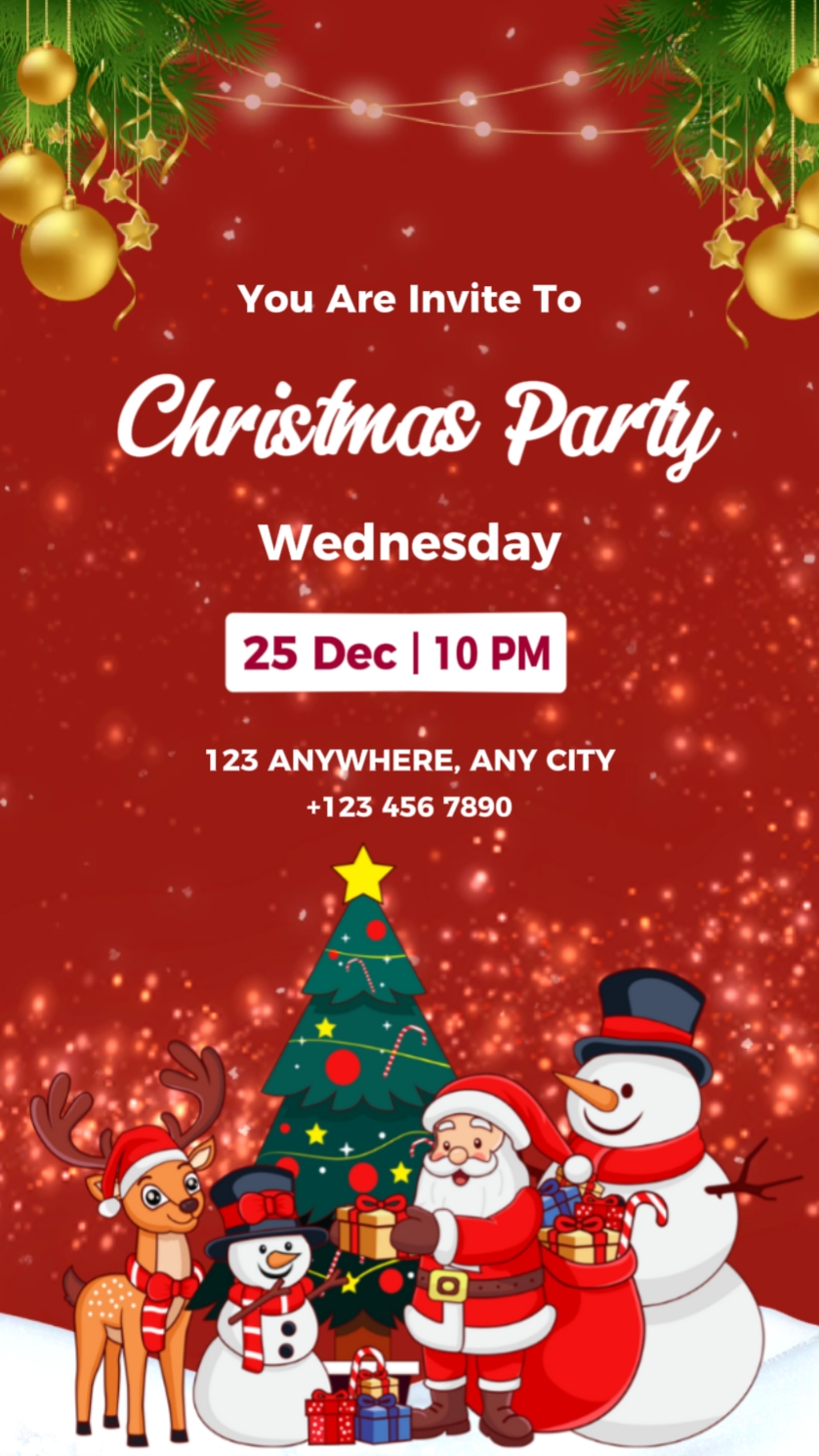 Invitation Noël