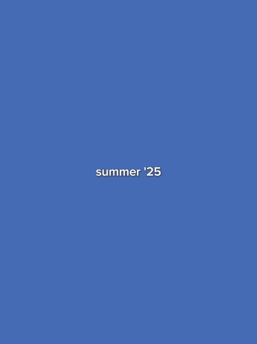 summer '25 to '26