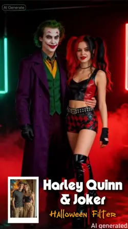 Harley Quinn & Joker