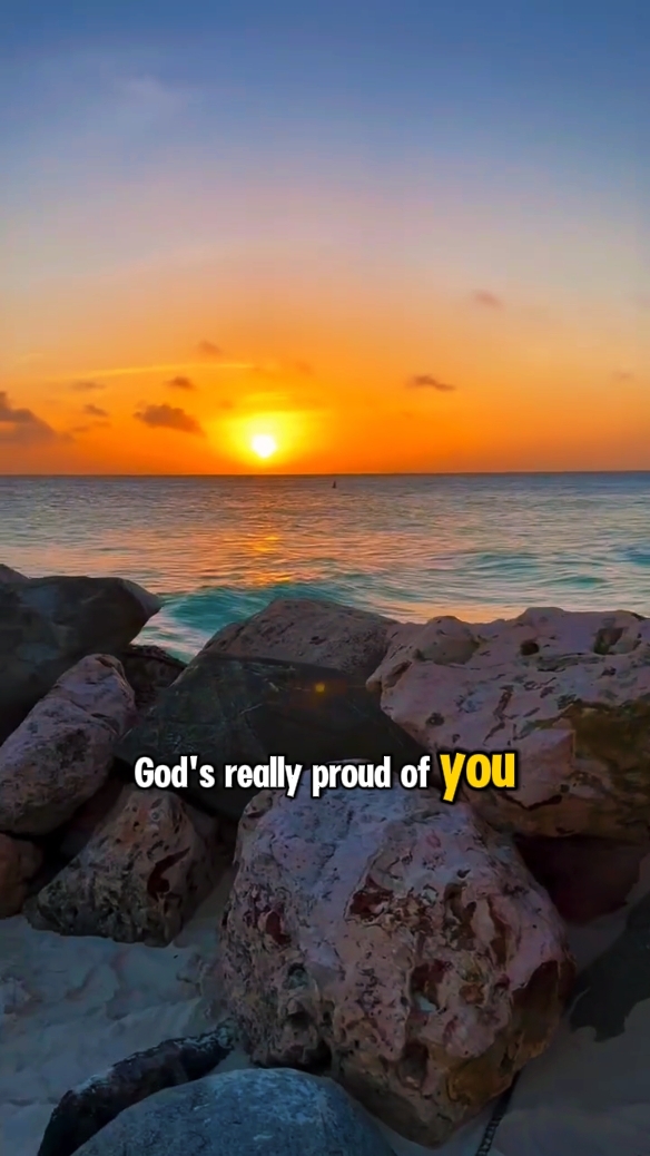 God is proud of u