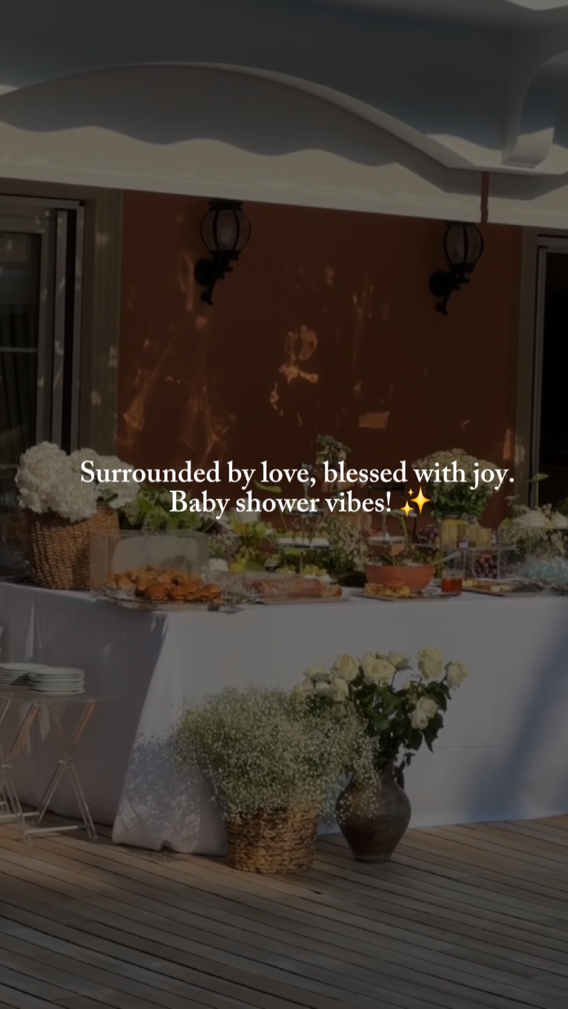 baby shower vibes 