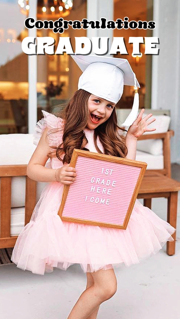 Niños de graduación 