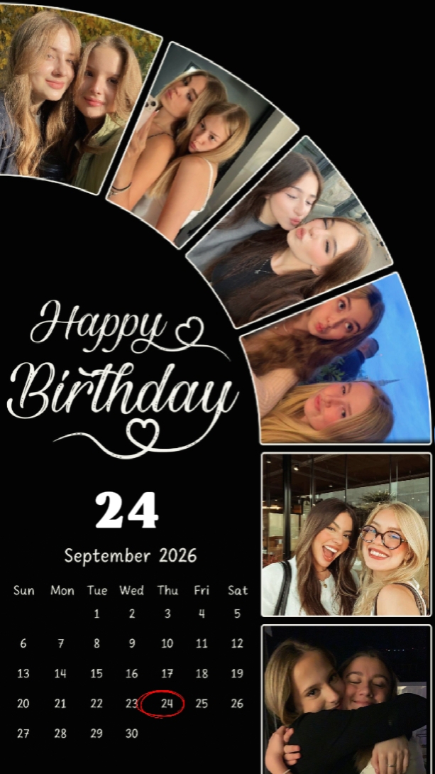 CUMPLEAÑOS 24 DE SEPTIEMBRE