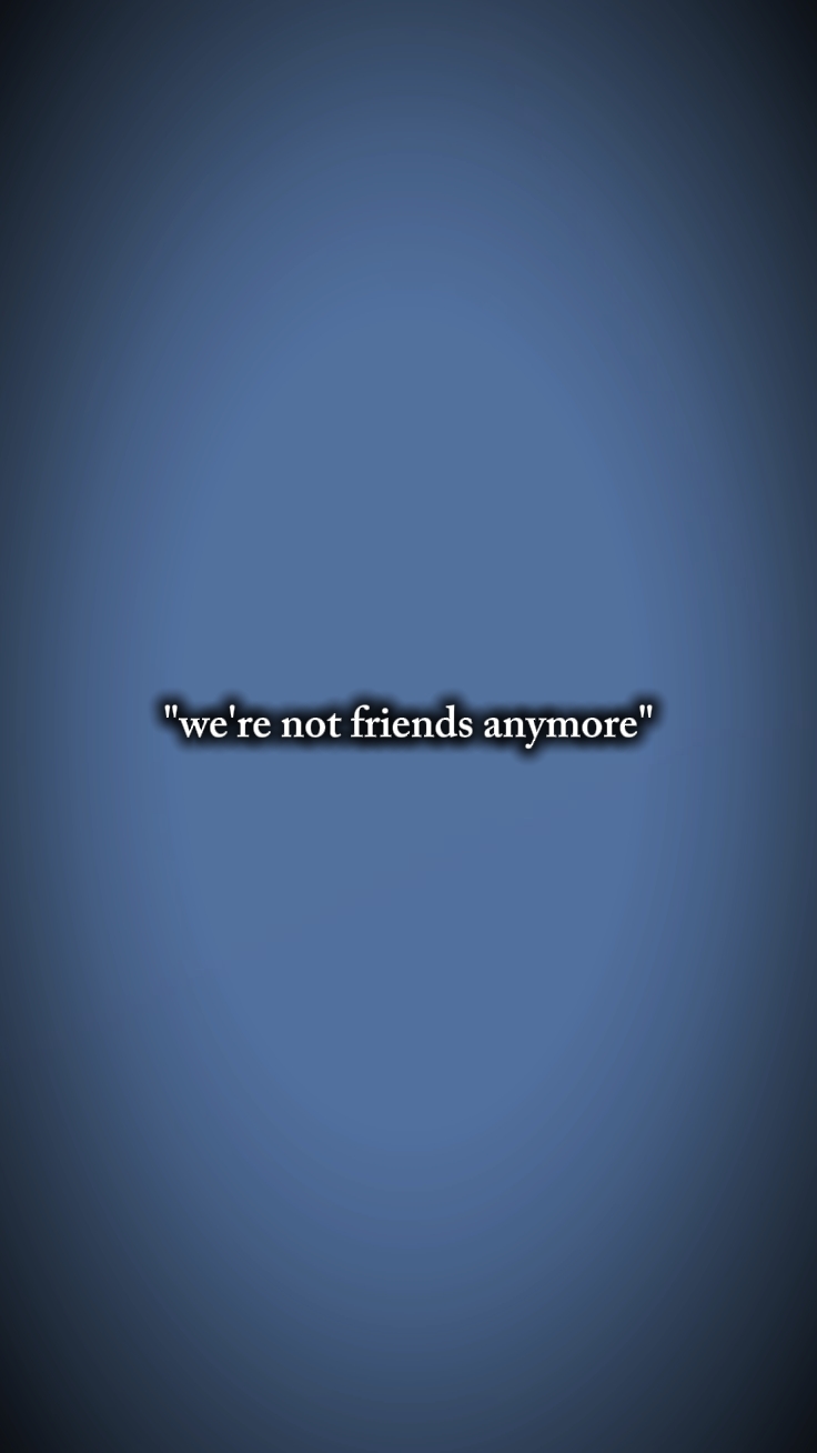 WIR SIND KEINE FREUNDE 