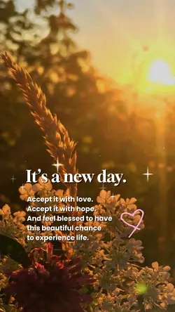 It’s A New Day 🤍
