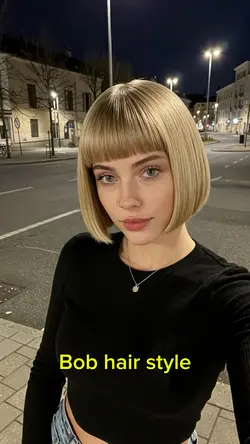 Bob hair style
