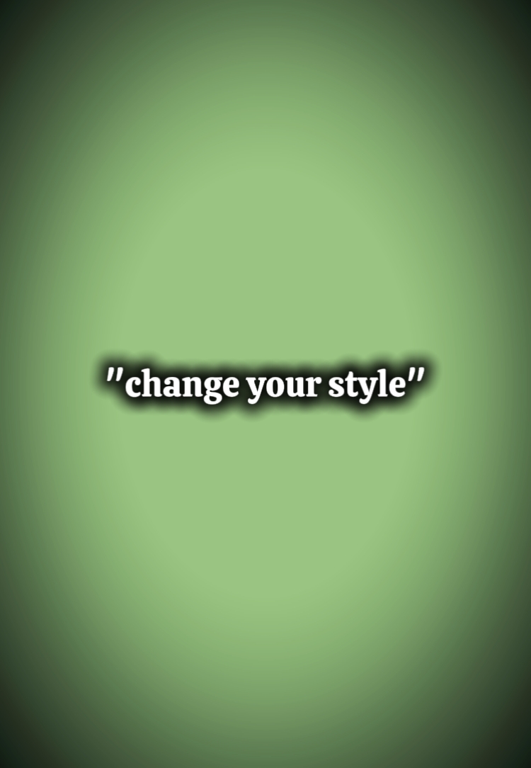 Changez votre style 