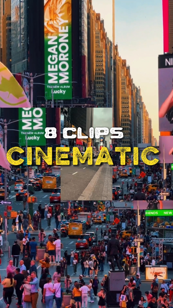 8 clips cinematic 