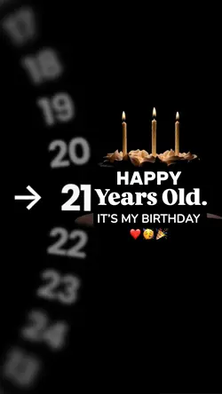 21 Years Old HBD