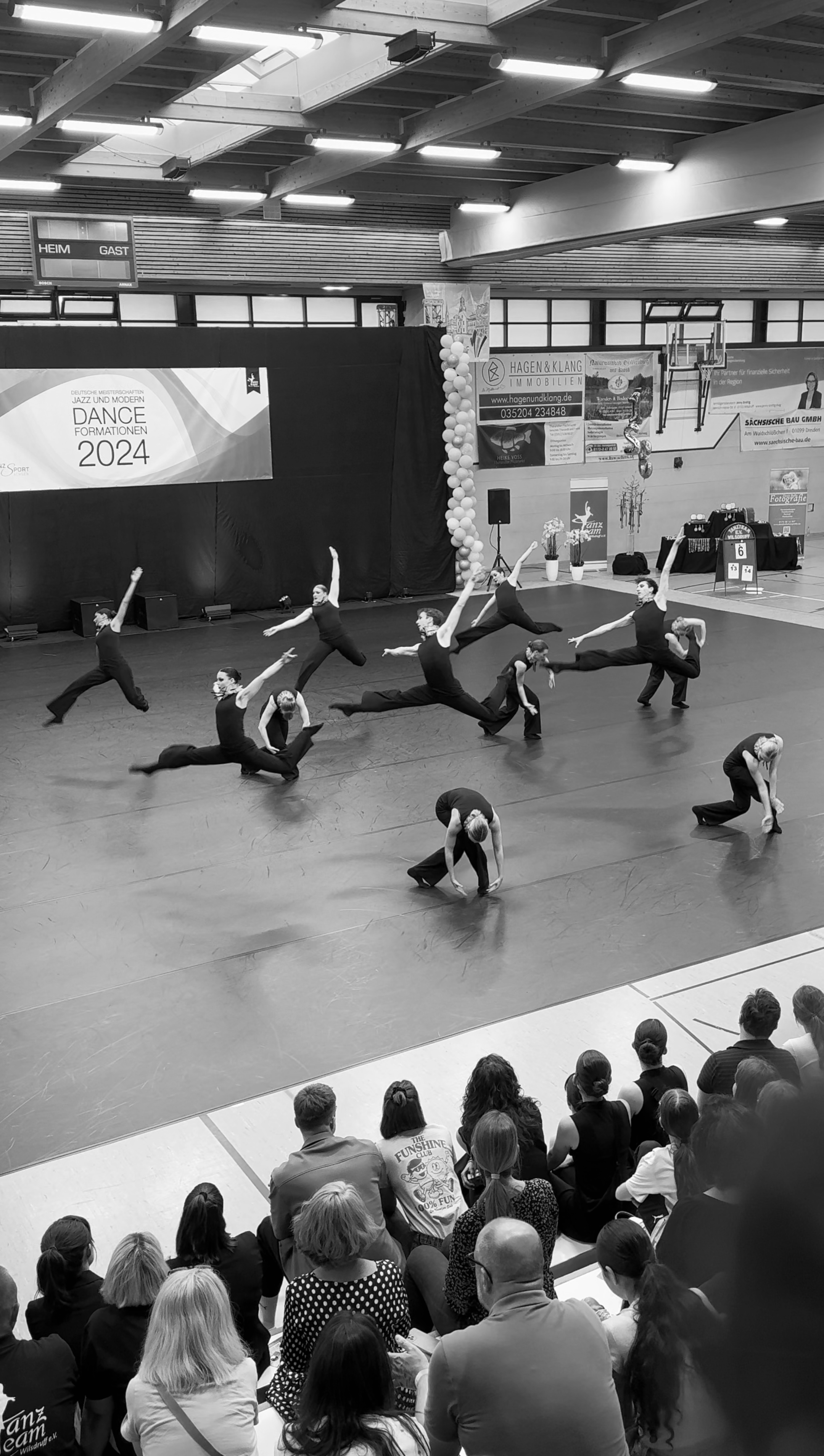 Recapitulação do comp de dança