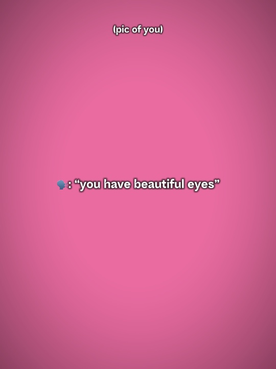 mes yeux?