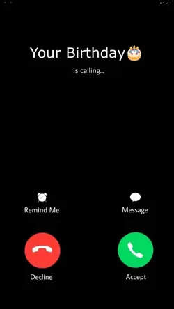 Calling Birthday