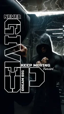 Never give up !!!