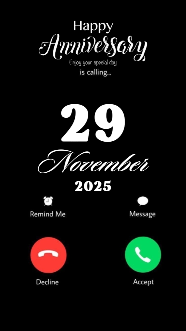 Anniv 29 de noviembre. 