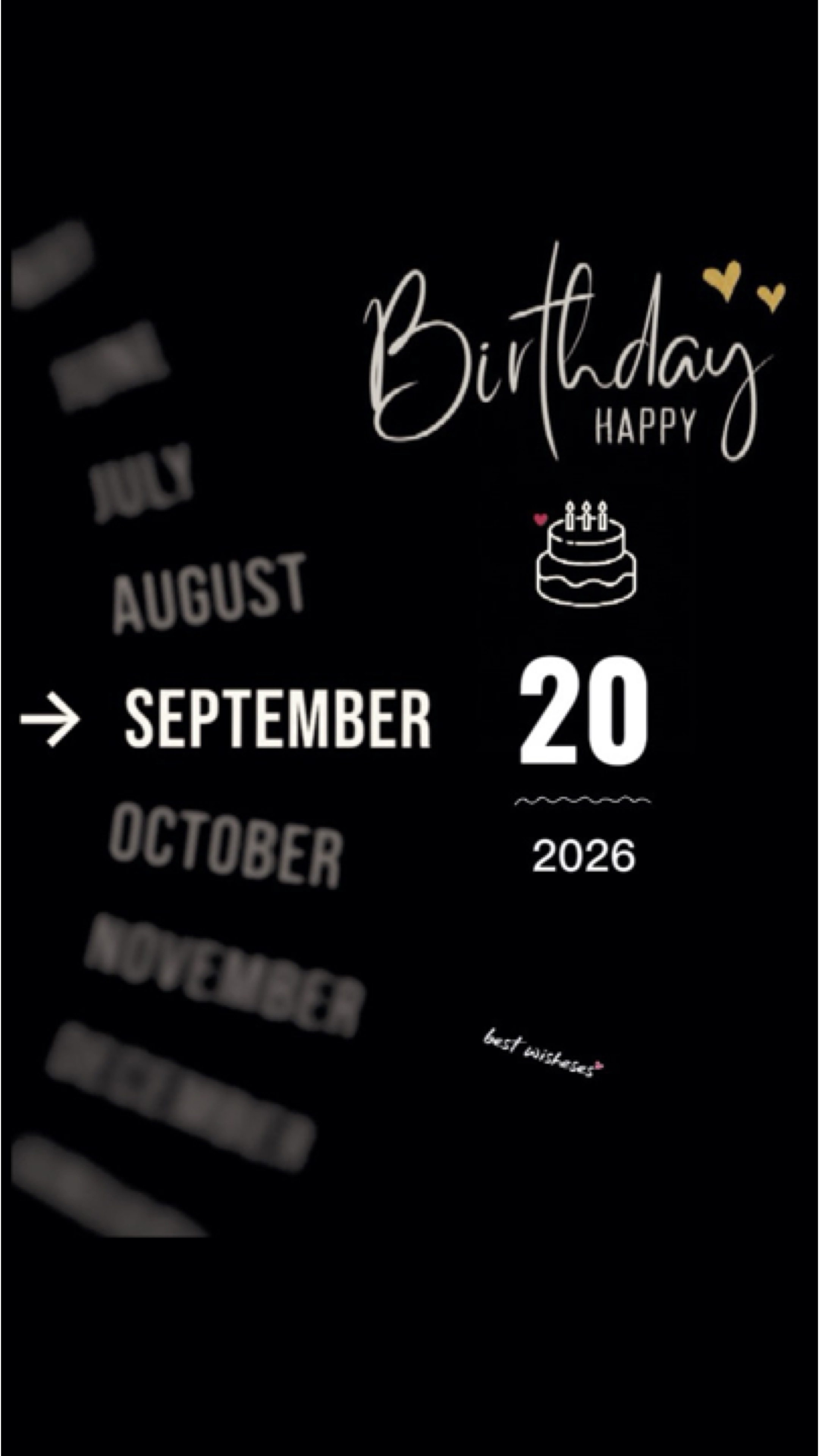 Hbd 20 september