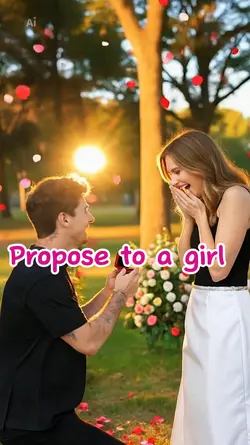 Propose to a girl 
