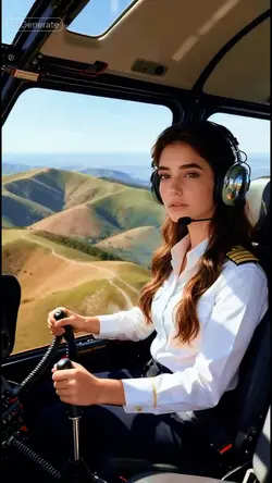 Helicopter scene 