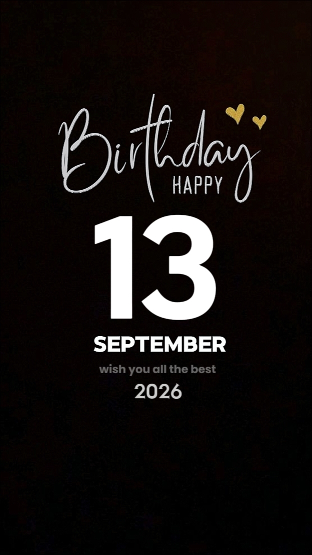9월 13일 생일