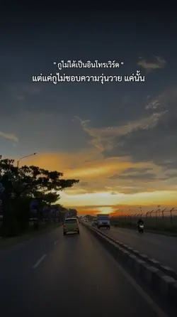 แค่ไม่ชอบความวุ่นวาย