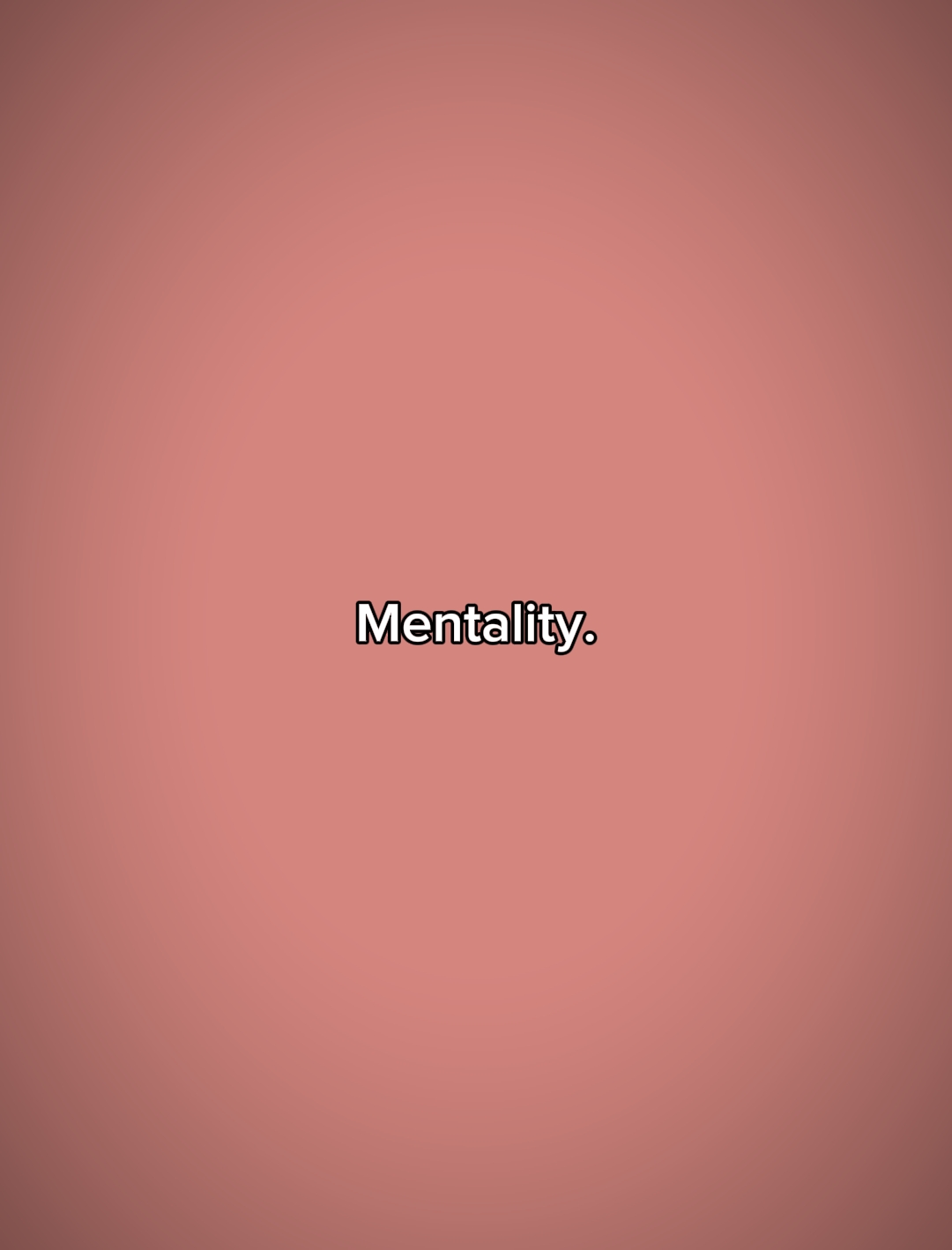 mentalité 
