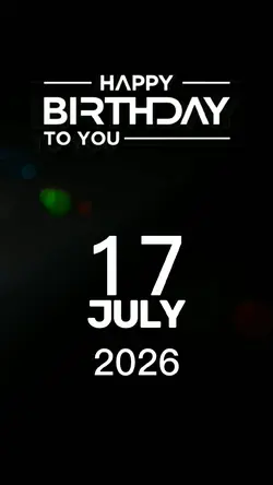 Happy birthday