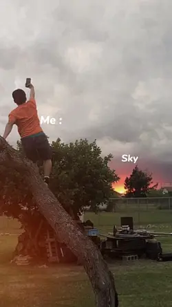 me & sky