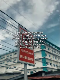 Pendiam dan pemalu a