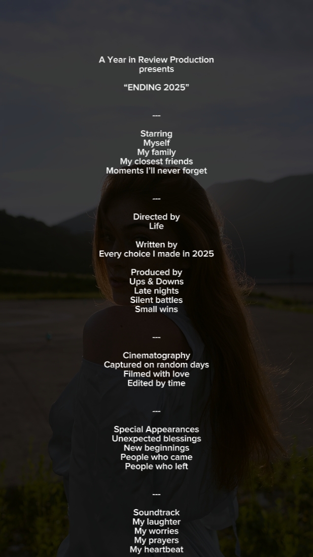 Ending 2025 Credits