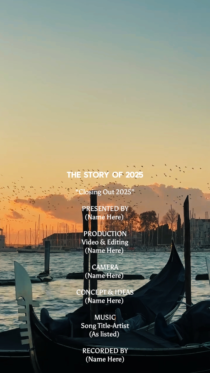 THE END 2025