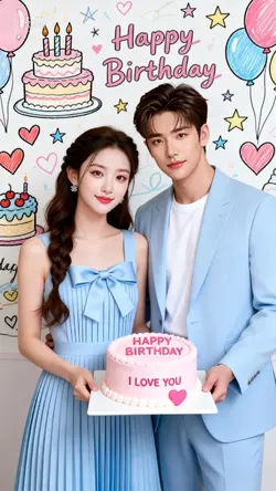 Couple Happy birthda