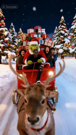 The Grinch Sleigh