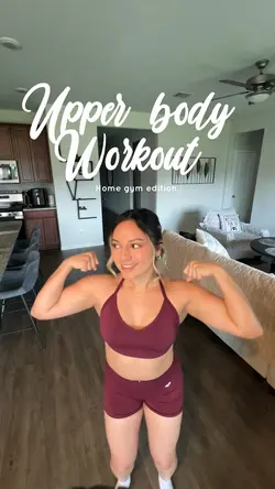 Upper body workout