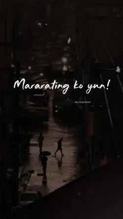 MARARATING KO YUN