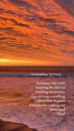 Somewhere between