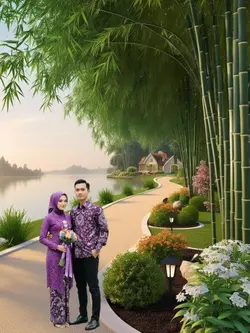 background indah