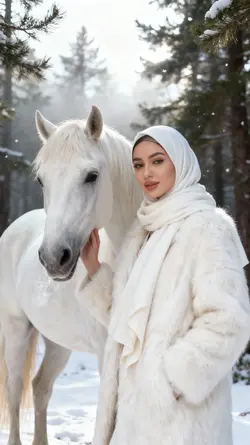 Hijab snow trend