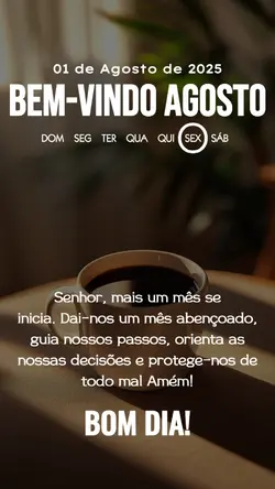 Bem Vindo Agosto