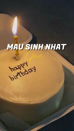 Mẫu Sinh Nhật 1 ảnh