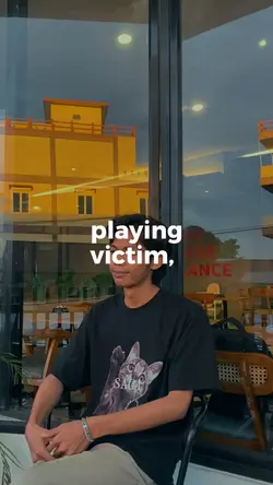 playing victim