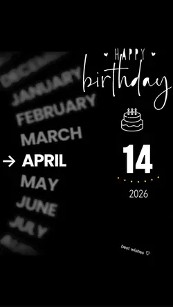 hbd 14 april 2026