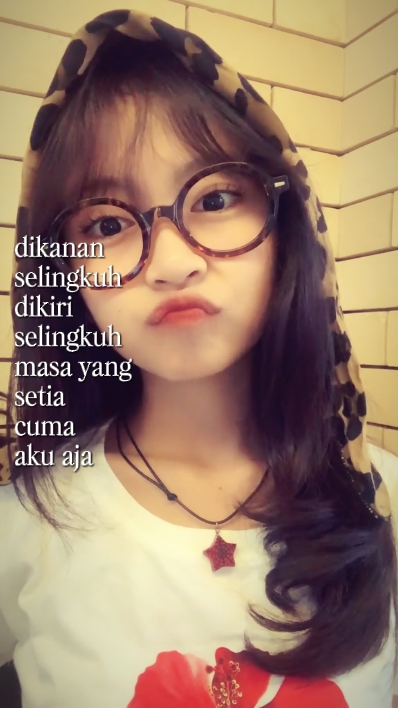 foto langsung x kata²