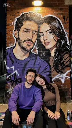 Couple Graffiti