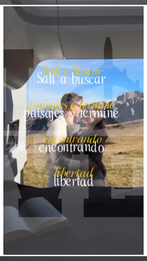 Armonía paz viajando
