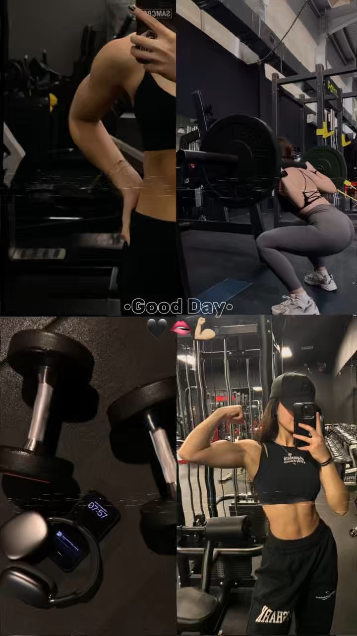 Gym Aesthetic Frame