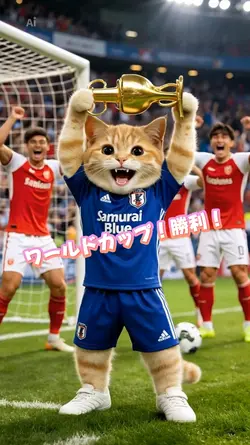 ワールドカップ！勝利！
